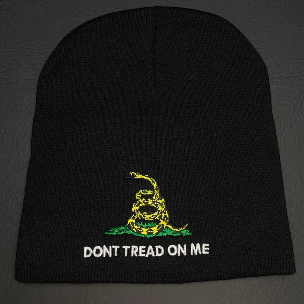 Gadsden Don't Tread On Me Beanie Hat Cap